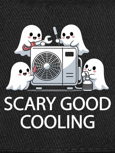 Conception HVAC fantôme d’Halloween - Refroidissement effrayant