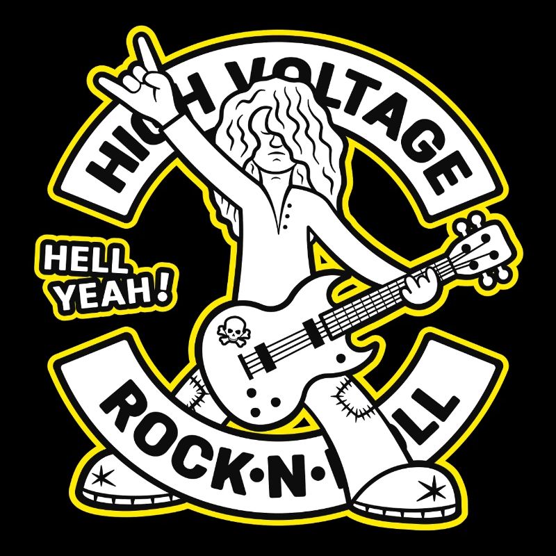 High Voltage Rock'n'Roll Guitarist