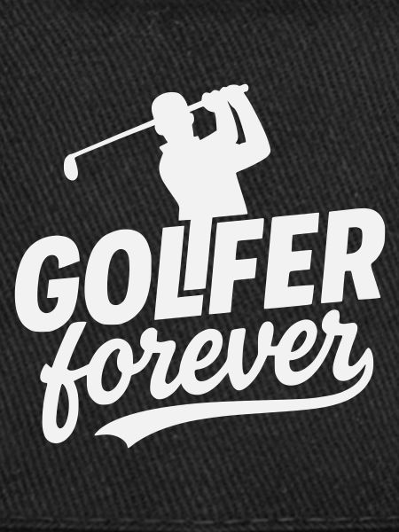 Golfer Forever logo motif