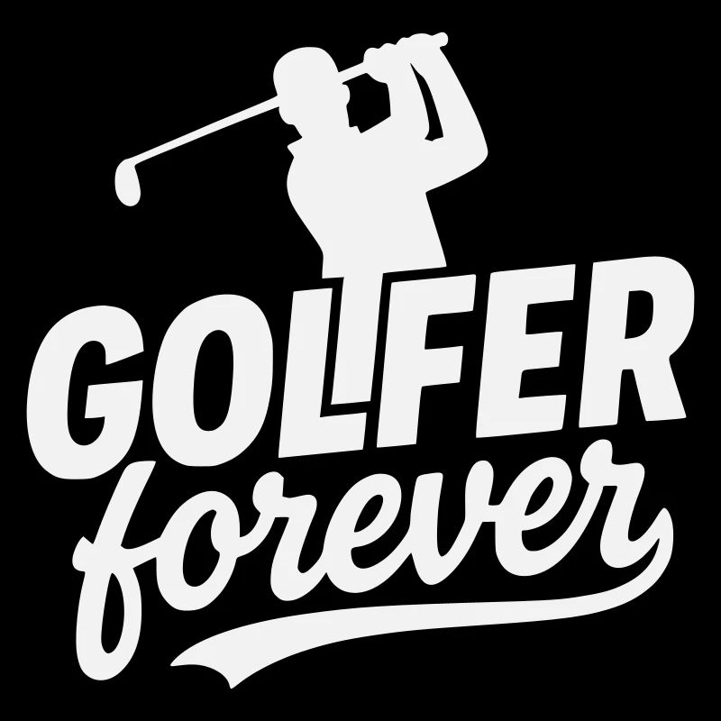 Motif du logo Golfer Forever