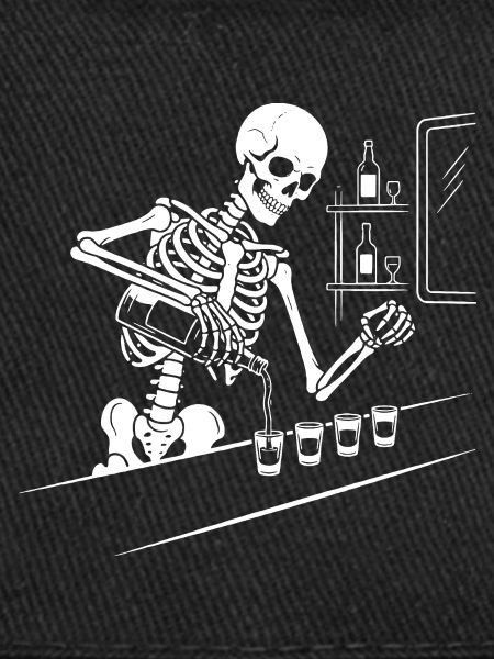 Skeleton Barkeeper Night Shots