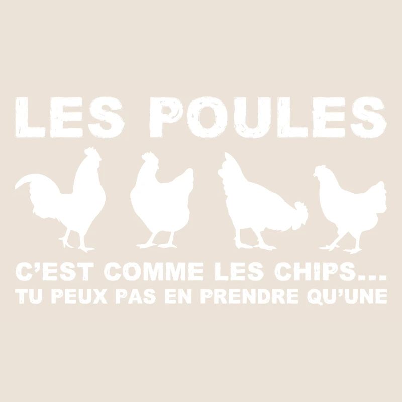 les poules c'est comme les chips