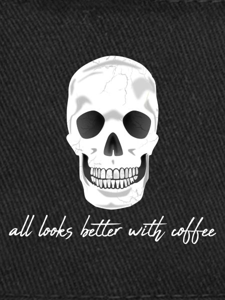 Coffee Caffeine Skull
