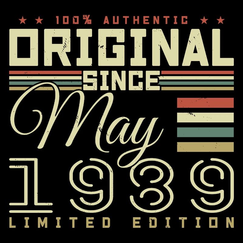 Cadeau Anniversaire Mai 1989, Gift May 1989
