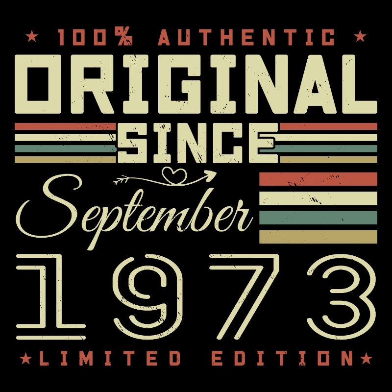 September 1973 September 52. Jubiläum Limitierte Auflage