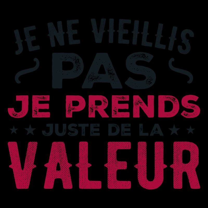 I'm not getting old, I'm just increasing in value