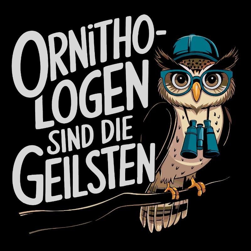 Ornithologen sind die Coolsten lustige Eule