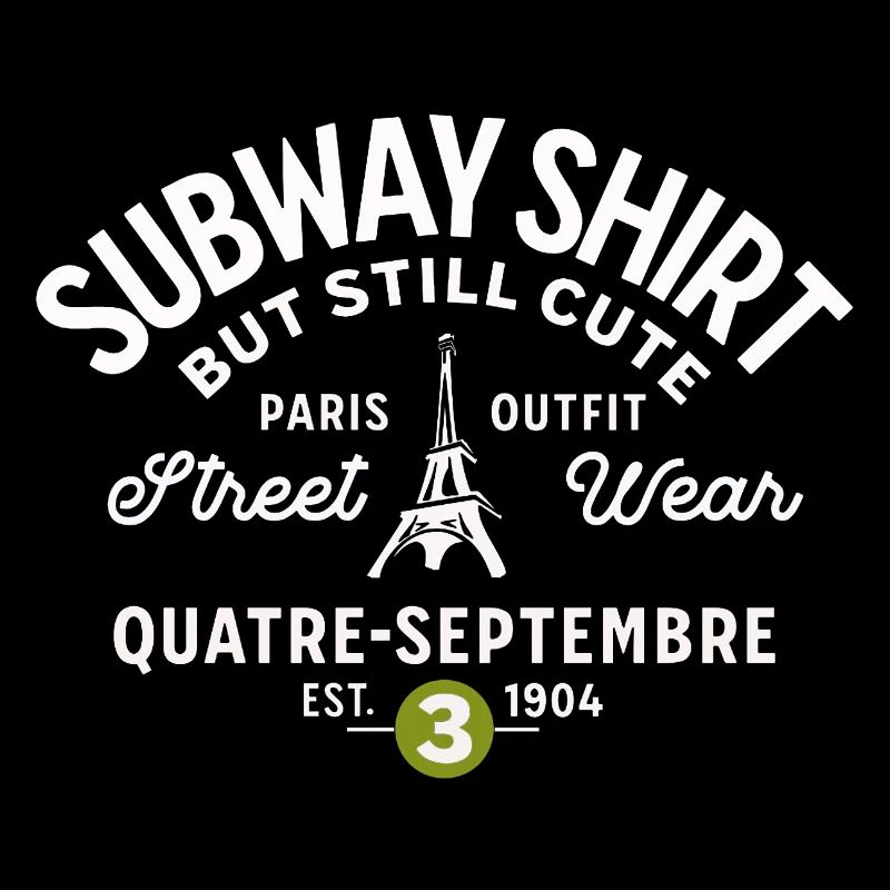 Paris subway shirt September 4