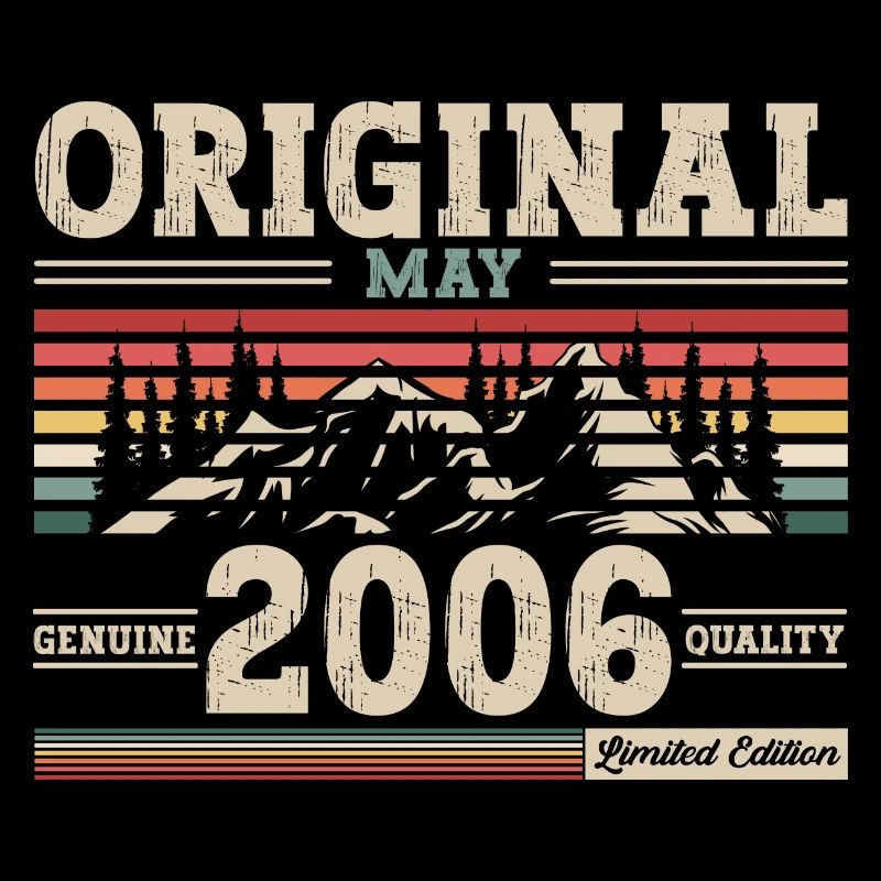 Original Mai 2006 Année 2006 Anniversaire 2006