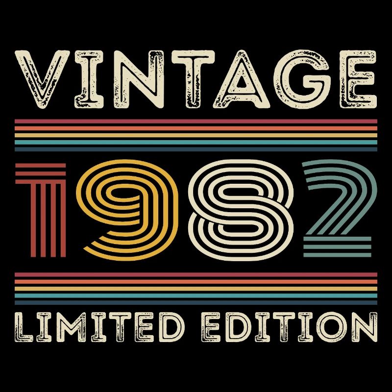1982 Geburtstag 1982 Retro 1982 Geschenk 1982