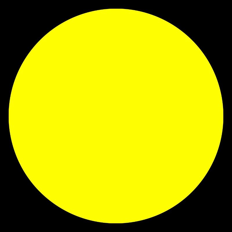 cercle jaune