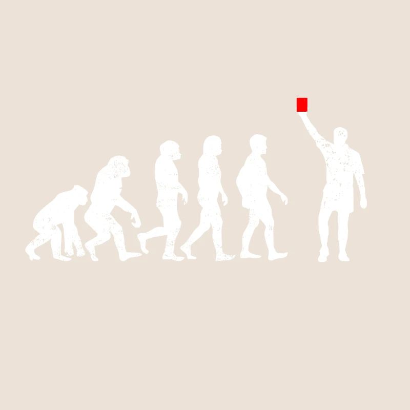 Referee evolution gift soccer card