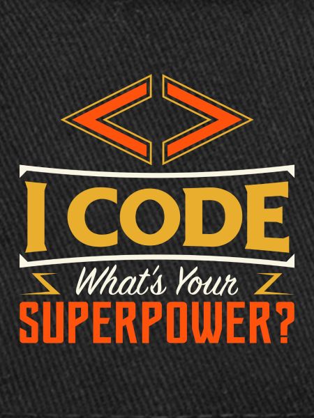 I code what's your superpower ?