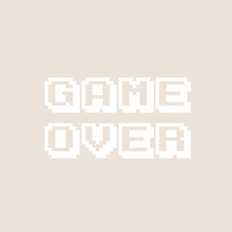 Jeu d'arcade sur blanc