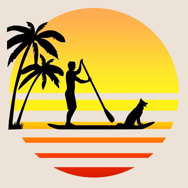 Stand up paddle & Hund Geschenk
