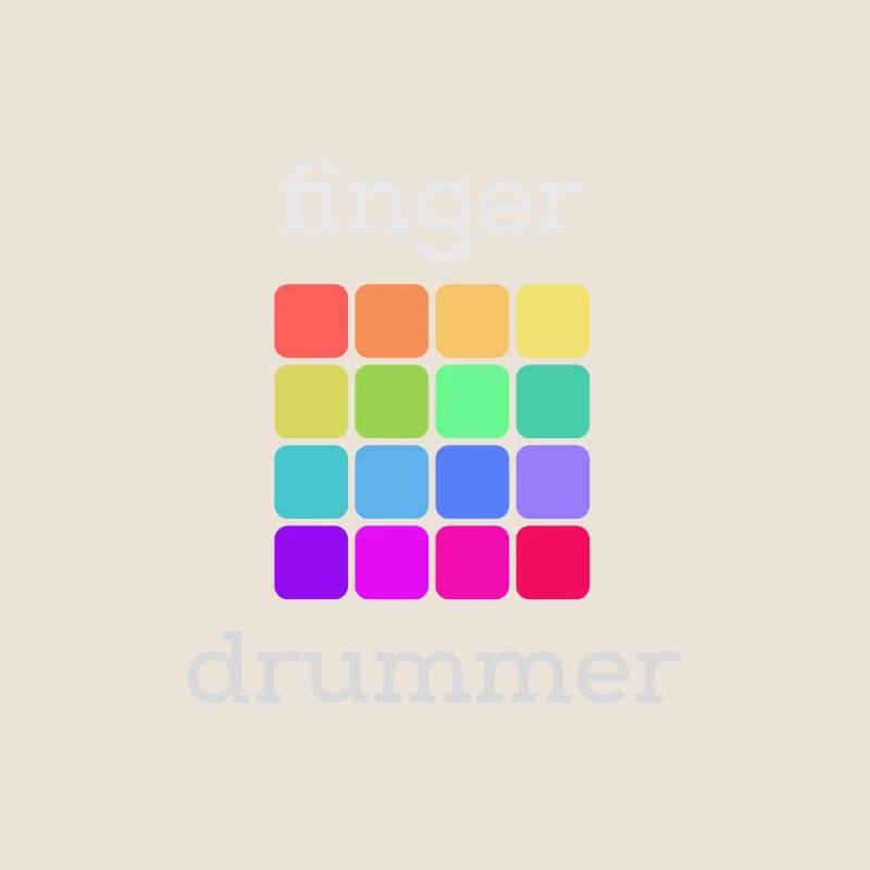 Beatmaker Drum Machine Gift Finger Drummer