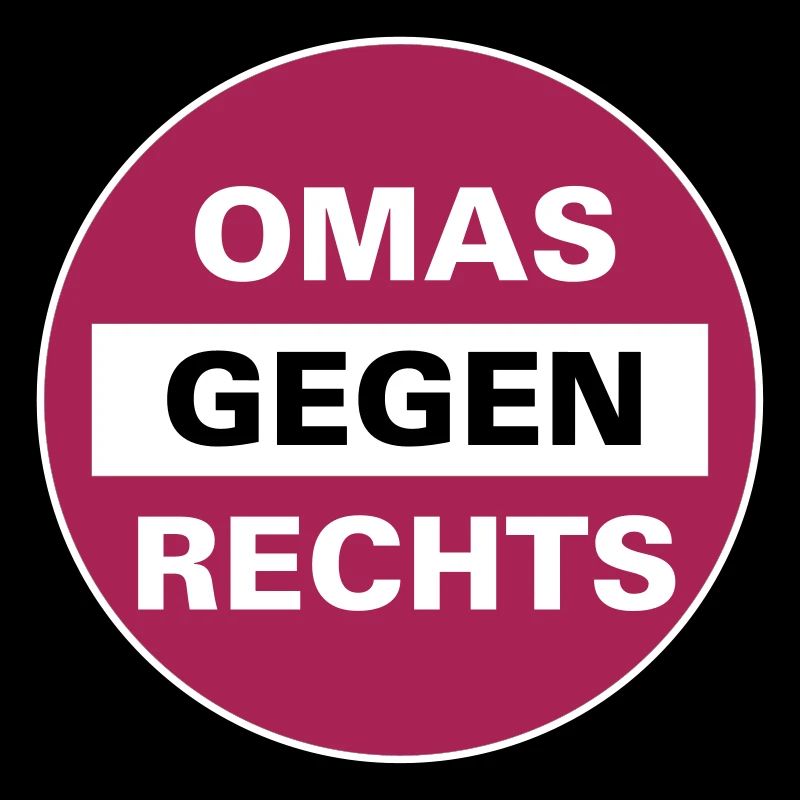 Omas gegen Rechts Schild