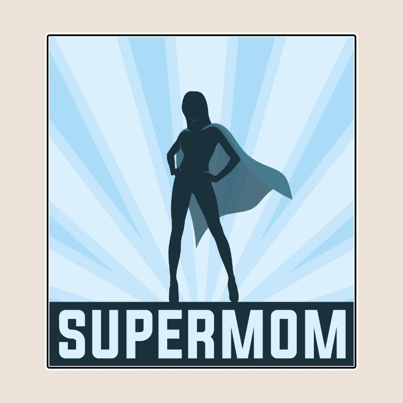 Supermom Mutterschaft Super Mama Mutter Superheld