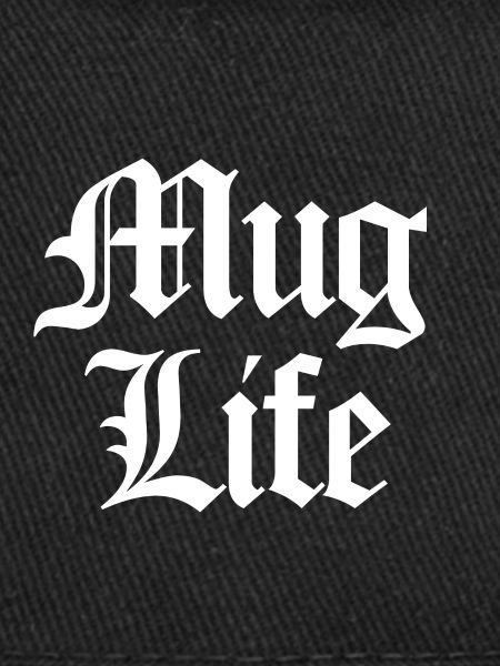 Mug Life (Pun) blanc