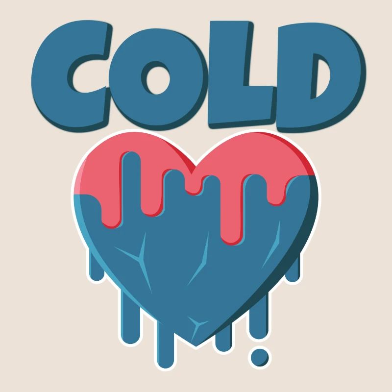 Froid coeurs glaçons