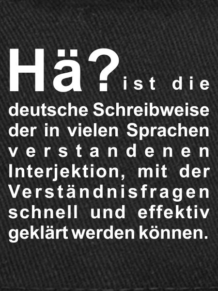 Hä?