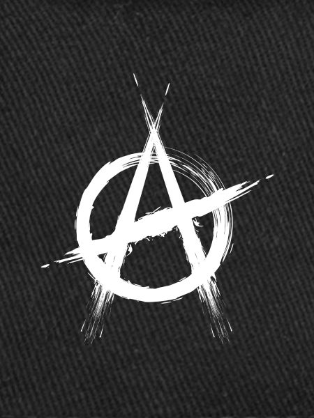 Anarchie symbole blanc