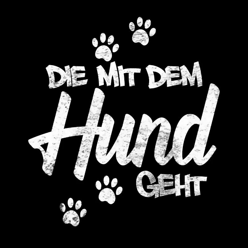 Die mit dem Hund geht