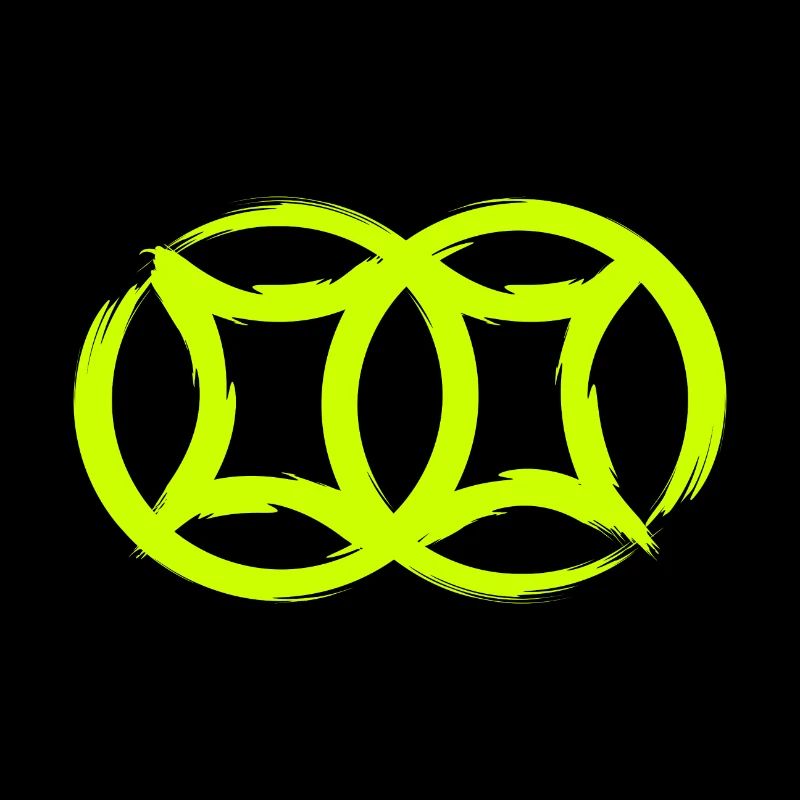 Symbole chinois double chance