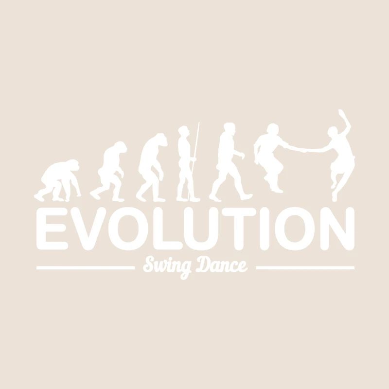 Swing dance dancing evolution gift couples dancers