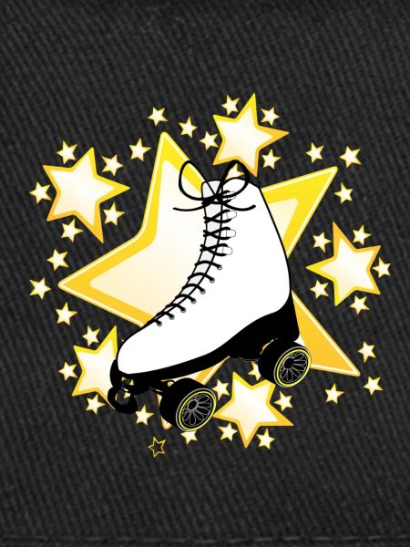 Figure skating star yellow