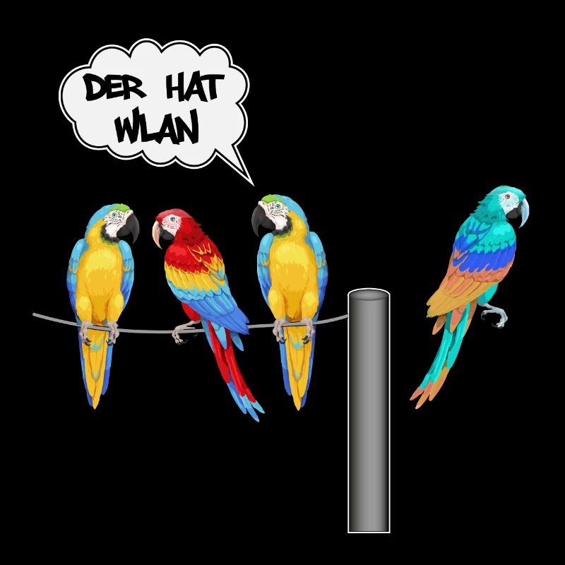 wlan unter Papageien