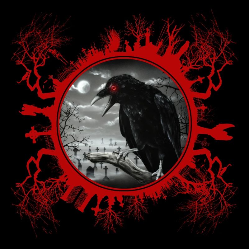 Gothic raven