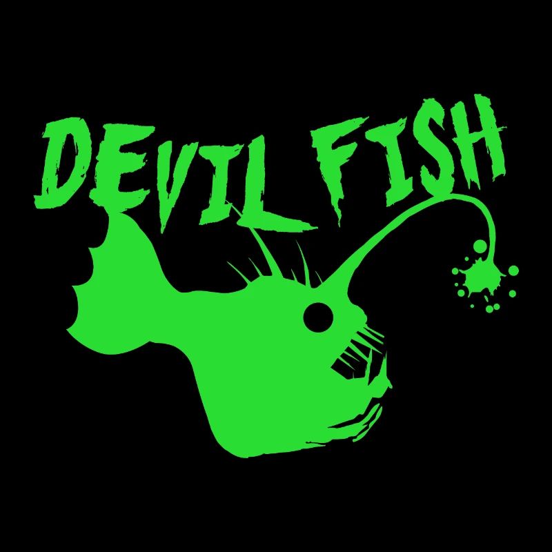 Poisson poisson diable Idée cadeau drôle