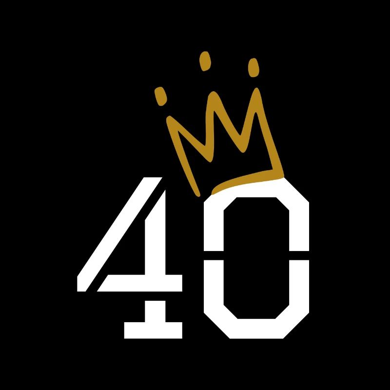 40 Krone - 40. Geburtstag