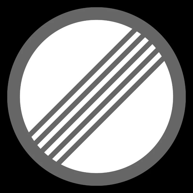 Verkehrsschild Geschwindigkeit Frei Autobahn