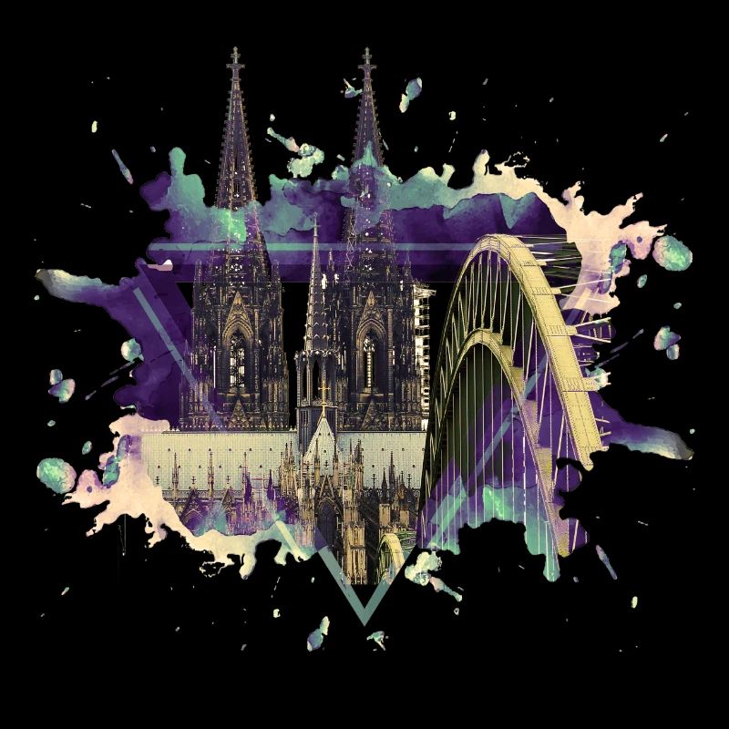 Kölner Dom Köln Cologne Skyline