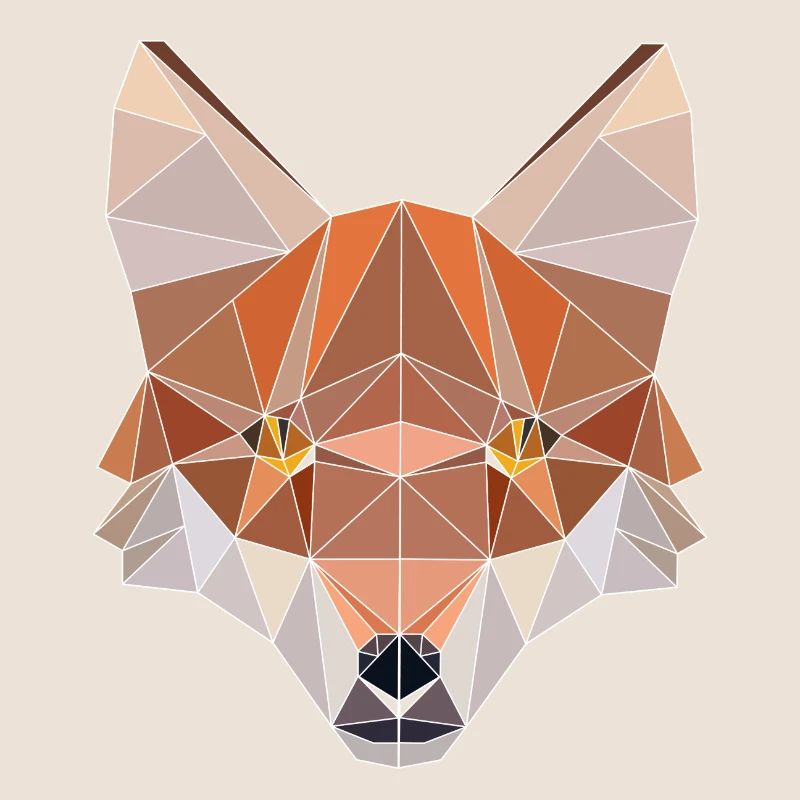 Tshirt polygonal Design Symmetrical Triangular