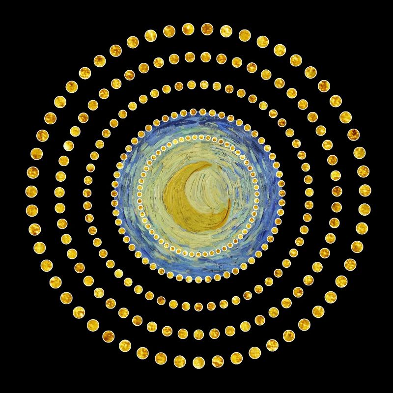 Lune Vincent van Gogh Starry Night Starry Night