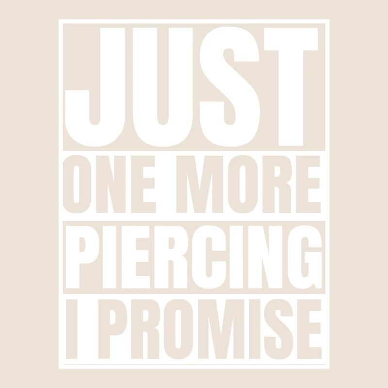 Lustiger Piercing Spruch Schmuck Englisch Geschenk