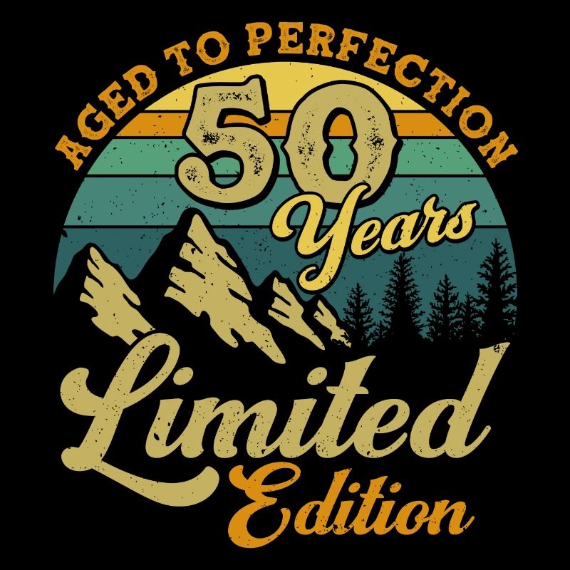 50th birthday 50 years retro gift