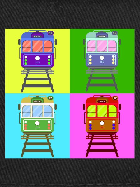 Tramway, pop art tram