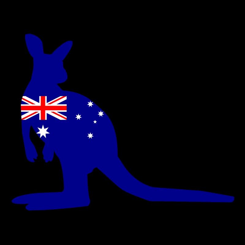 Kangaroo Australian Flag