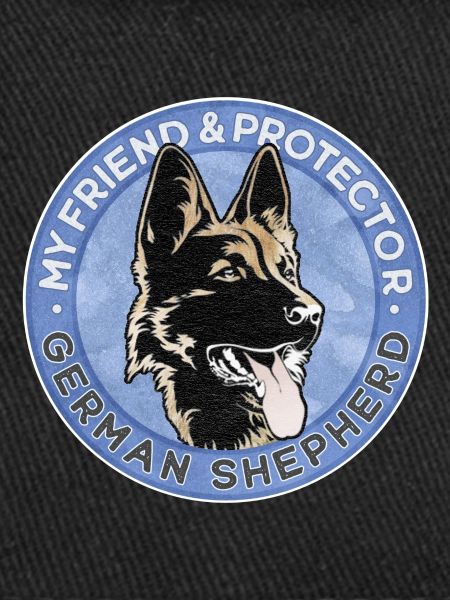 German shepherd, friend