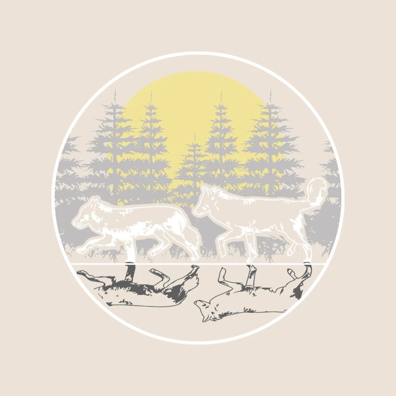 Wolf Tiere Geschenkidee