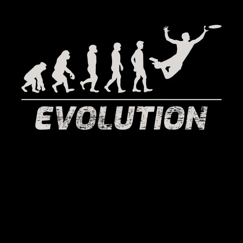 Cadeau drôle de sport de disque d'évolution ultime de Frisbee