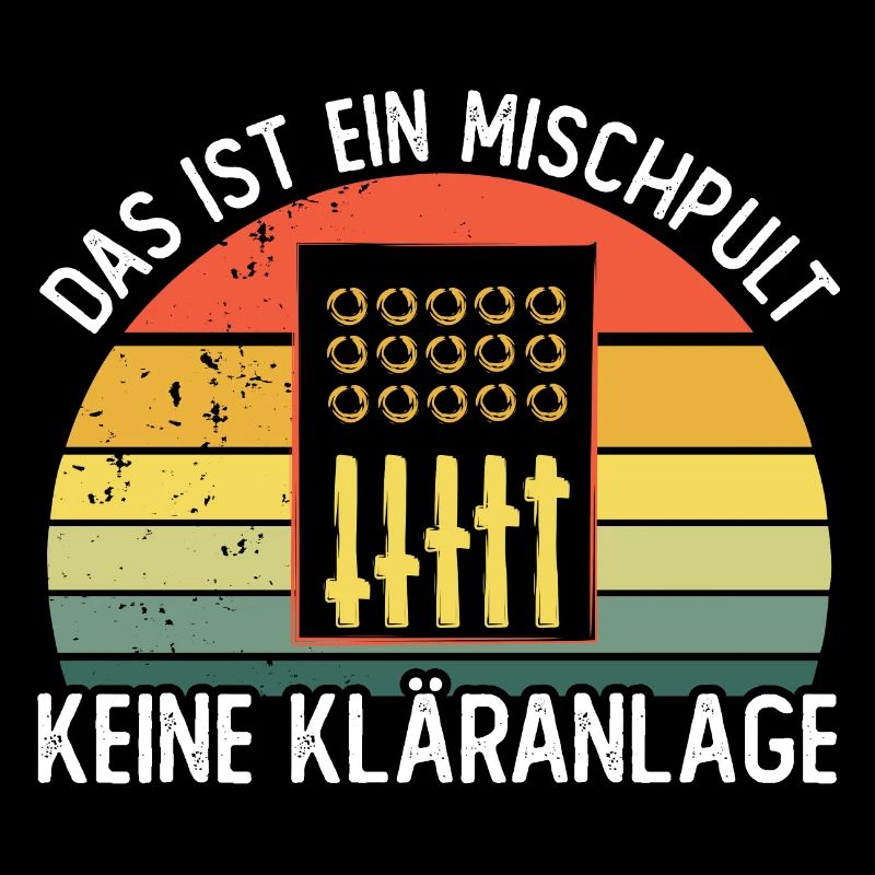 Das ist ein Mischpult keine Kläranlage