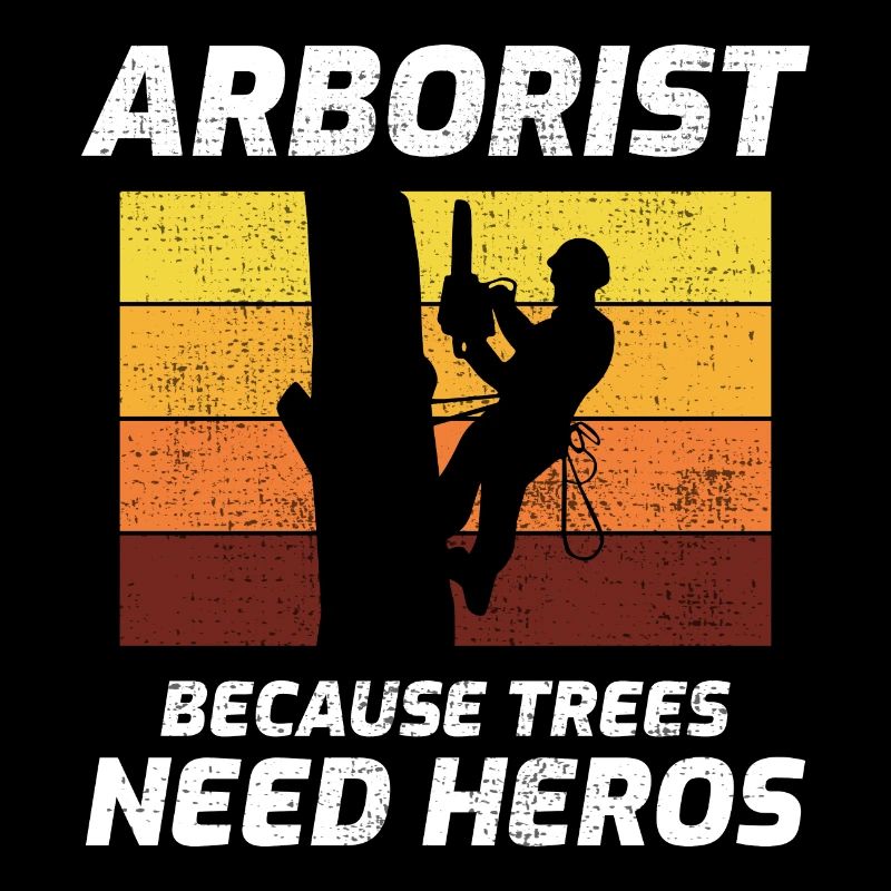 Arborist Baum Chirurg Arboriculture Vintage Retro