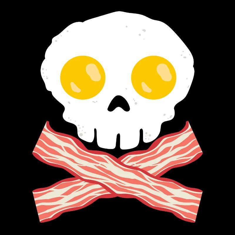 When Bacon Is Love, Bacon Is Life "Egg Skull