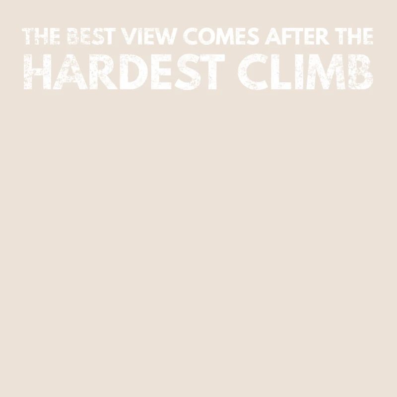 Climbing view