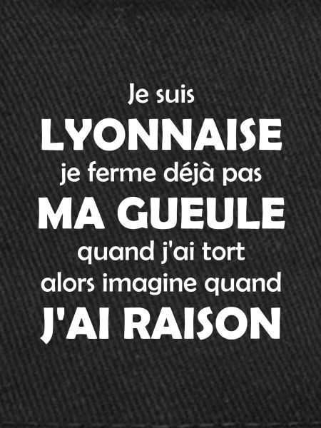 Je suis Lyonnaise